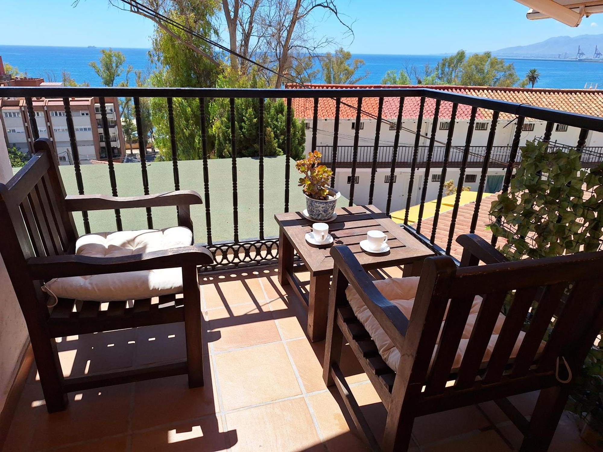 El Balneario Beach And Views, Apartamento Y Terraza Malaga Exterior photo